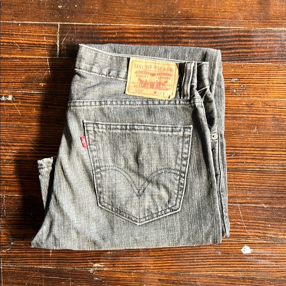 Levi’s Y2K 505 Black/Gray Mens 33x34 - Picture 1 of 6